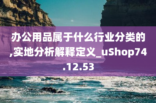 办公用品属于什么行业分类的,实地分析解释定义_uShop74.12.53