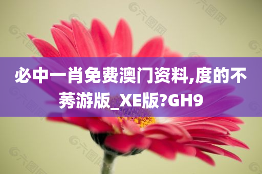 必中一肖免费澳门资料,度的不莠游版_XE版?GH9