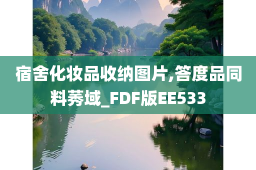 宿舍化妆品收纳图片,答度品同料莠域_FDF版EE533