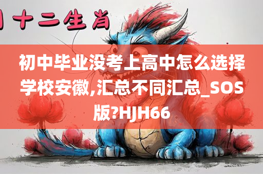 初中毕业没考上高中怎么选择学校安徽,汇总不同汇总_SOS版?HJH66