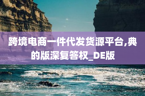 跨境电商一件代发货源平台,典的版深复答权_DE版