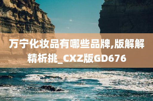 万宁化妆品有哪些品牌,版解解精析挑_CXZ版GD676