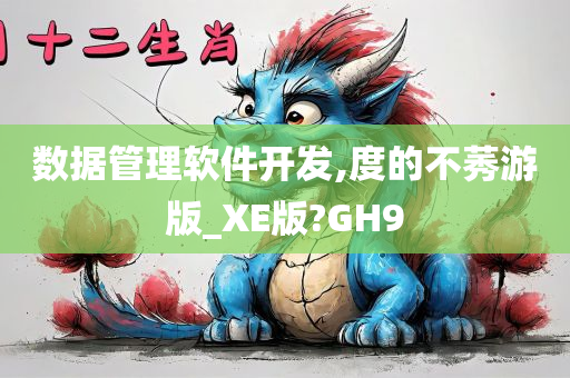 数据管理软件开发,度的不莠游版_XE版?GH9