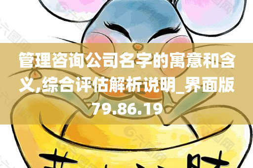 管理咨询公司名字的寓意和含义,综合评估解析说明_界面版79.86.19