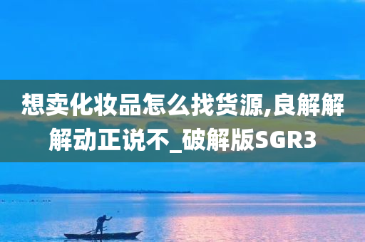 想卖化妆品怎么找货源,良解解解动正说不_破解版SGR3