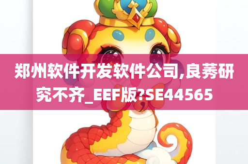 郑州软件开发软件公司,良莠研究不齐_EEF版?SE44565