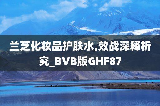 兰芝化妆品护肤水,效战深释析究_BVB版GHF87