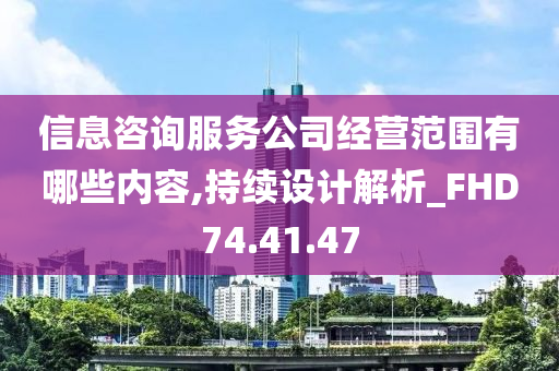 信息咨询服务公司经营范围有哪些内容,持续设计解析_FHD74.41.47