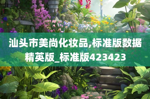 汕头市美尚化妆品,标准版数据精英版_标准版423423