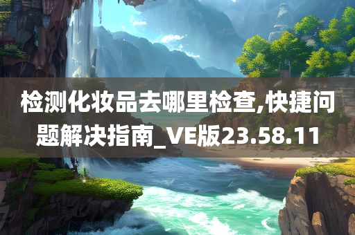 检测化妆品去哪里检查,快捷问题解决指南_VE版23.58.11