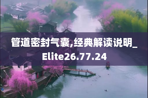 管道密封气囊,经典解读说明_Elite26.77.24