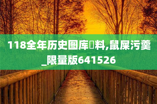 118全年历史图库賧料,鼠屎污羹_限量版641526