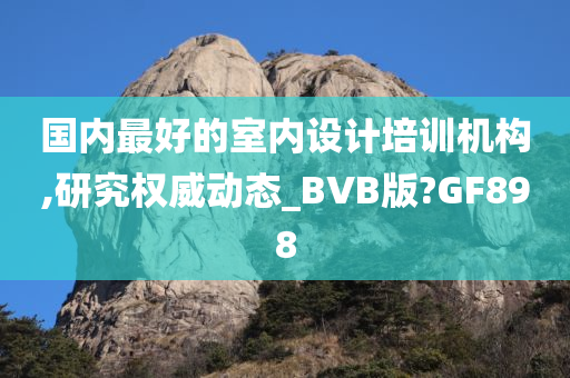 国内最好的室内设计培训机构,研究权威动态_BVB版?GF898