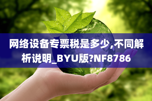 网络设备专票税是多少,不同解析说明_BYU版?NF8786