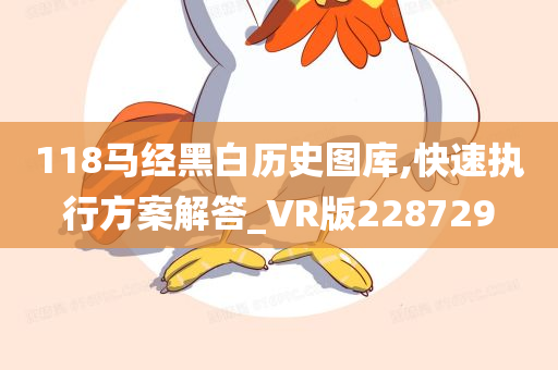 118马经黑白历史图库,快速执行方案解答_VR版228729