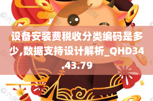 设备安装费税收分类编码是多少,数据支持设计解析_QHD34.43.79