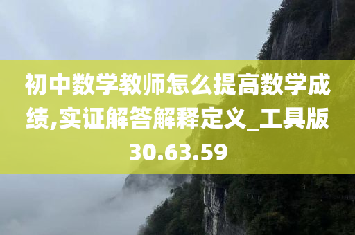 初中数学教师怎么提高数学成绩,实证解答解释定义_工具版30.63.59