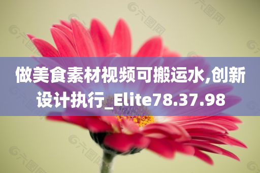 做美食素材视频可搬运水,创新设计执行_Elite78.37.98