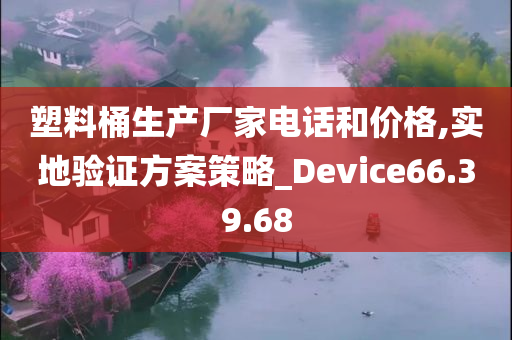 塑料桶生产厂家电话和价格,实地验证方案策略_Device66.39.68