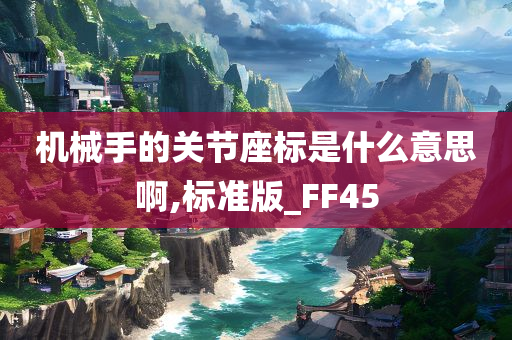 机械手的关节座标是什么意思啊,标准版_FF45