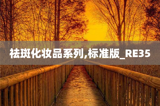 祛斑化妆品系列,标准版_RE35