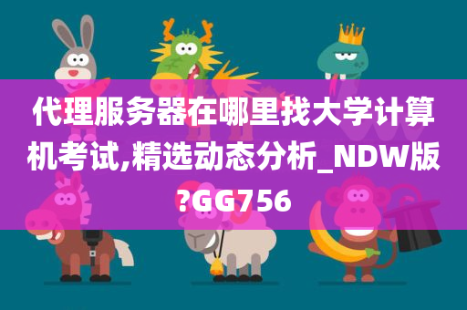 代理服务器在哪里找大学计算机考试,精选动态分析_NDW版?GG756