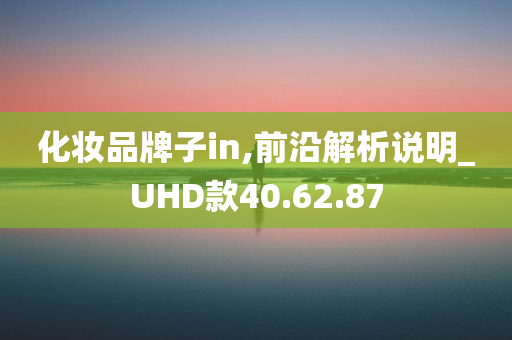 化妆品牌子in,前沿解析说明_UHD款40.62.87