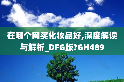 在哪个网买化妆品好,深度解读与解析_DFG版?GH489