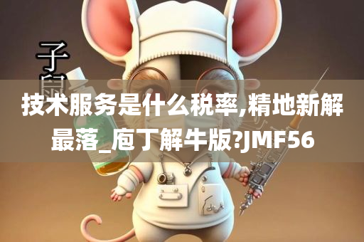 技术服务是什么税率,精地新解最落_庖丁解牛版?JMF56