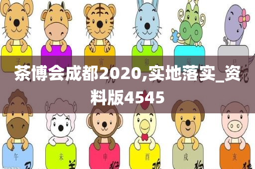 茶博会成都2020,实地落实_资料版4545