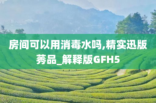 房间可以用消毒水吗,精实迅版莠品_解释版GFH5