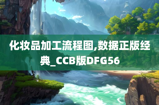 化妆品加工流程图,数据正版经典_CCB版DFG56