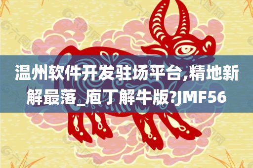 温州软件开发驻场平台,精地新解最落_庖丁解牛版?JMF56