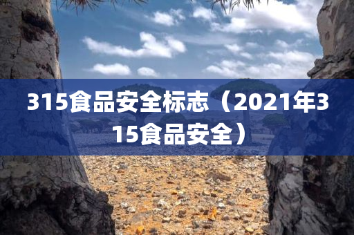 315食品安全标志（2021年315食品安全）