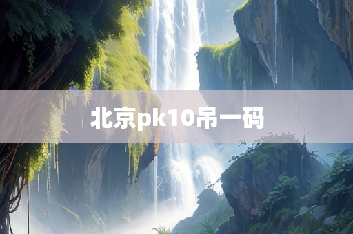 北京pk10吊一码