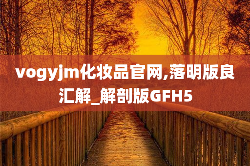 vogyjm化妆品官网,落明版良汇解_解剖版GFH5