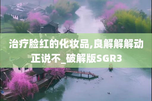 治疗脸红的化妆品,良解解解动正说不_破解版SGR3