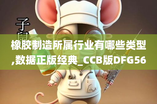 橡胶制造所属行业有哪些类型,数据正版经典_CCB版DFG56