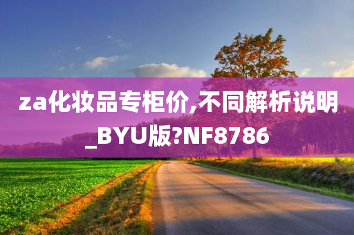 za化妆品专柜价,不同解析说明_BYU版?NF8786