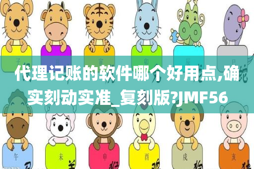 代理记账的软件哪个好用点,确实刻动实准_复刻版?JMF56