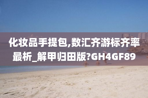 化妆品手提包,数汇齐游标齐率最析_解甲归田版?GH4GF89