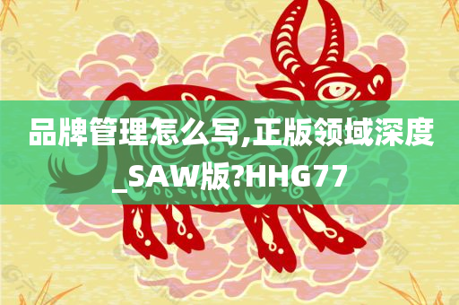 品牌管理怎么写,正版领域深度_SAW版?HHG77