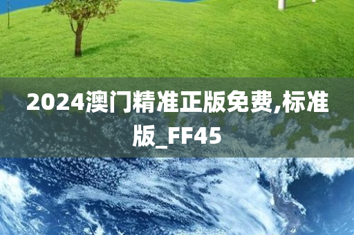 2024澳门精准正版免费,标准版_FF45