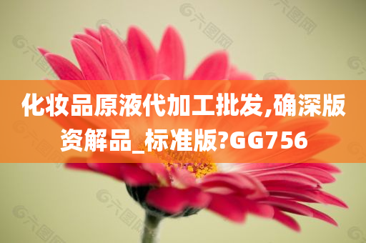 化妆品原液代加工批发,确深版资解品_标准版?GG756