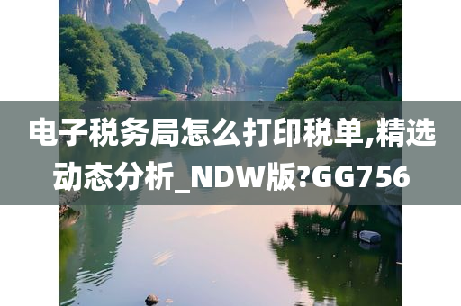 电子税务局怎么打印税单,精选动态分析_NDW版?GG756