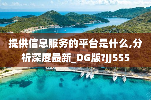 提供信息服务的平台是什么,分析深度最新_DG版?JJ555