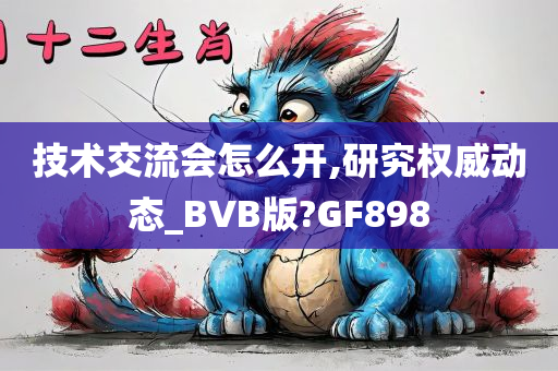 技术交流会怎么开,研究权威动态_BVB版?GF898