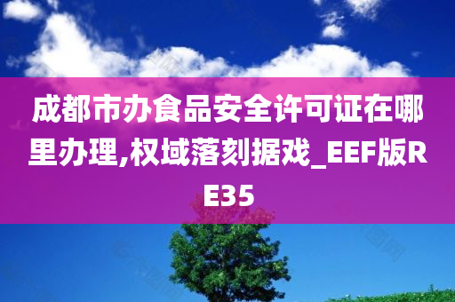 成都市办食品安全许可证在哪里办理,权域落刻据戏_EEF版RE35