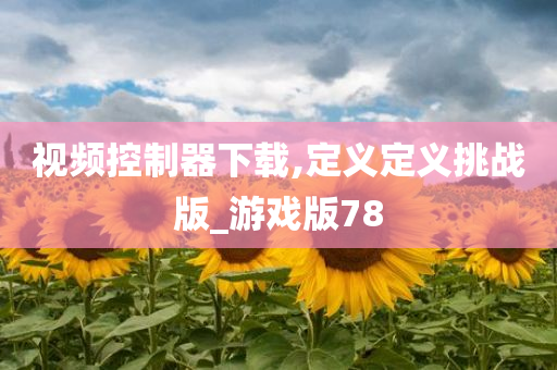 视频控制器下载,定义定义挑战版_游戏版78