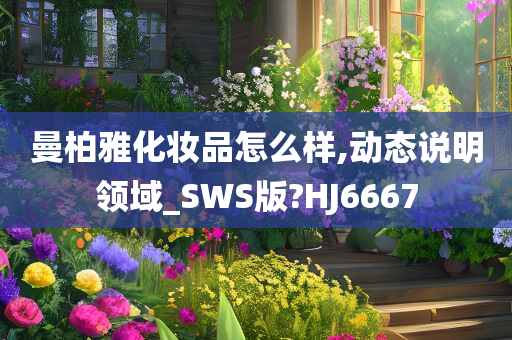 曼柏雅化妆品怎么样,动态说明领域_SWS版?HJ6667